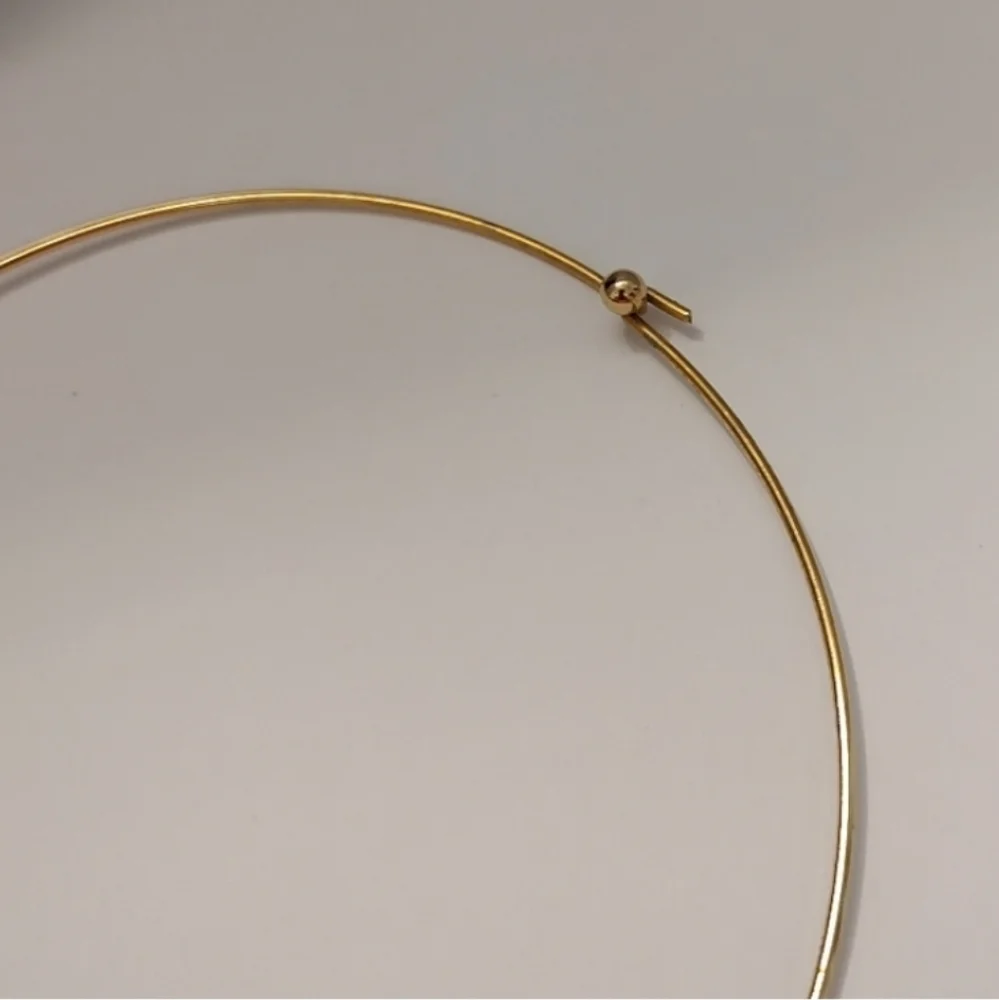 Vintage Sarah Coventry Gold Tone Teardrop Choker Necklace